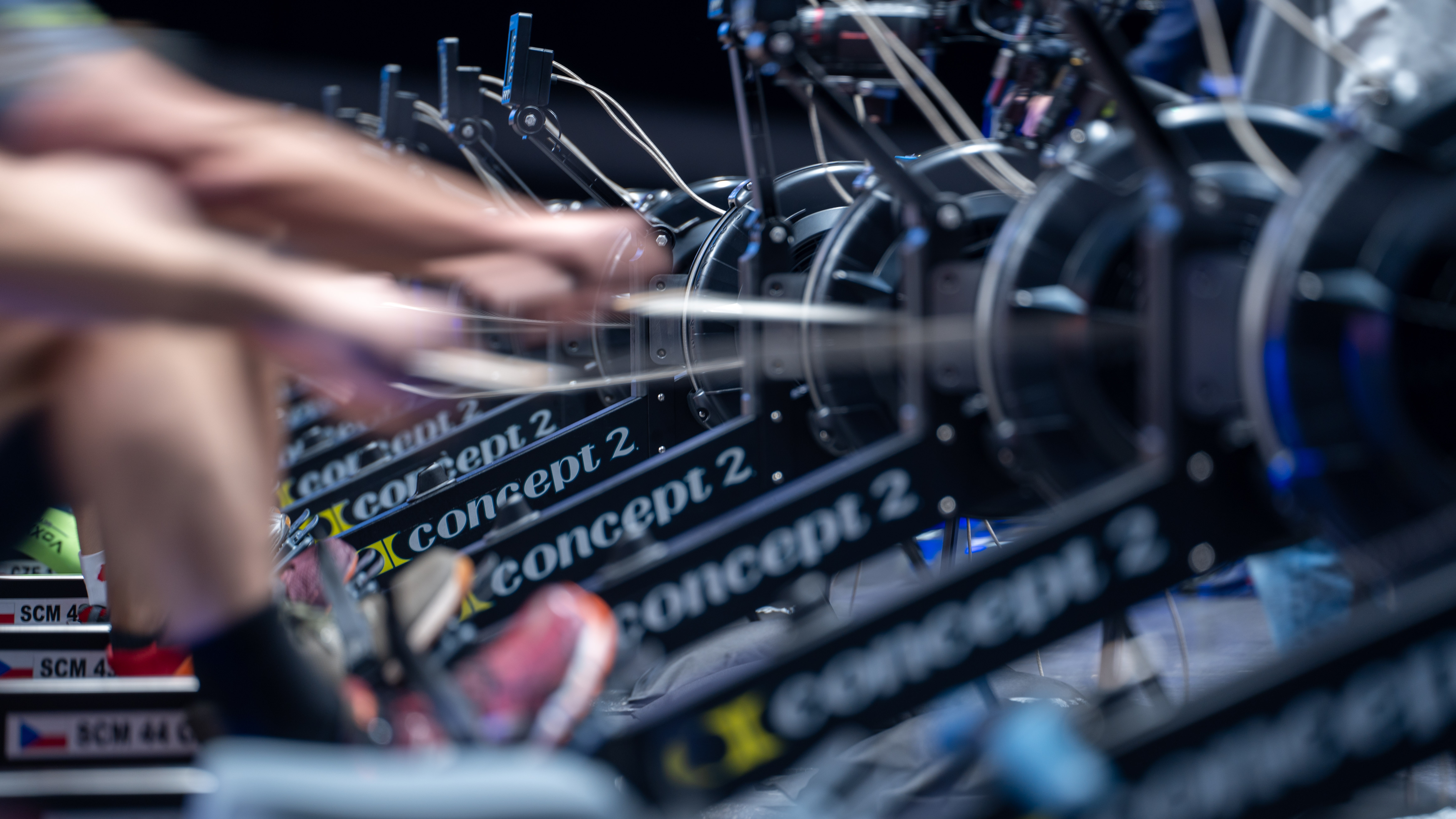 Concept2 Rowing Machines at World Indoor Championships