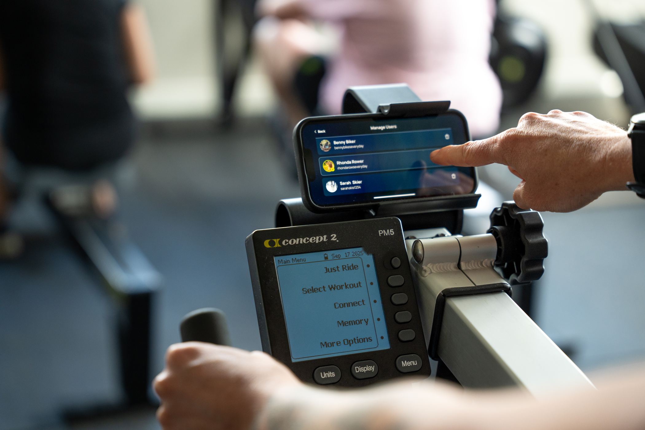 Multiuser function on ErgData