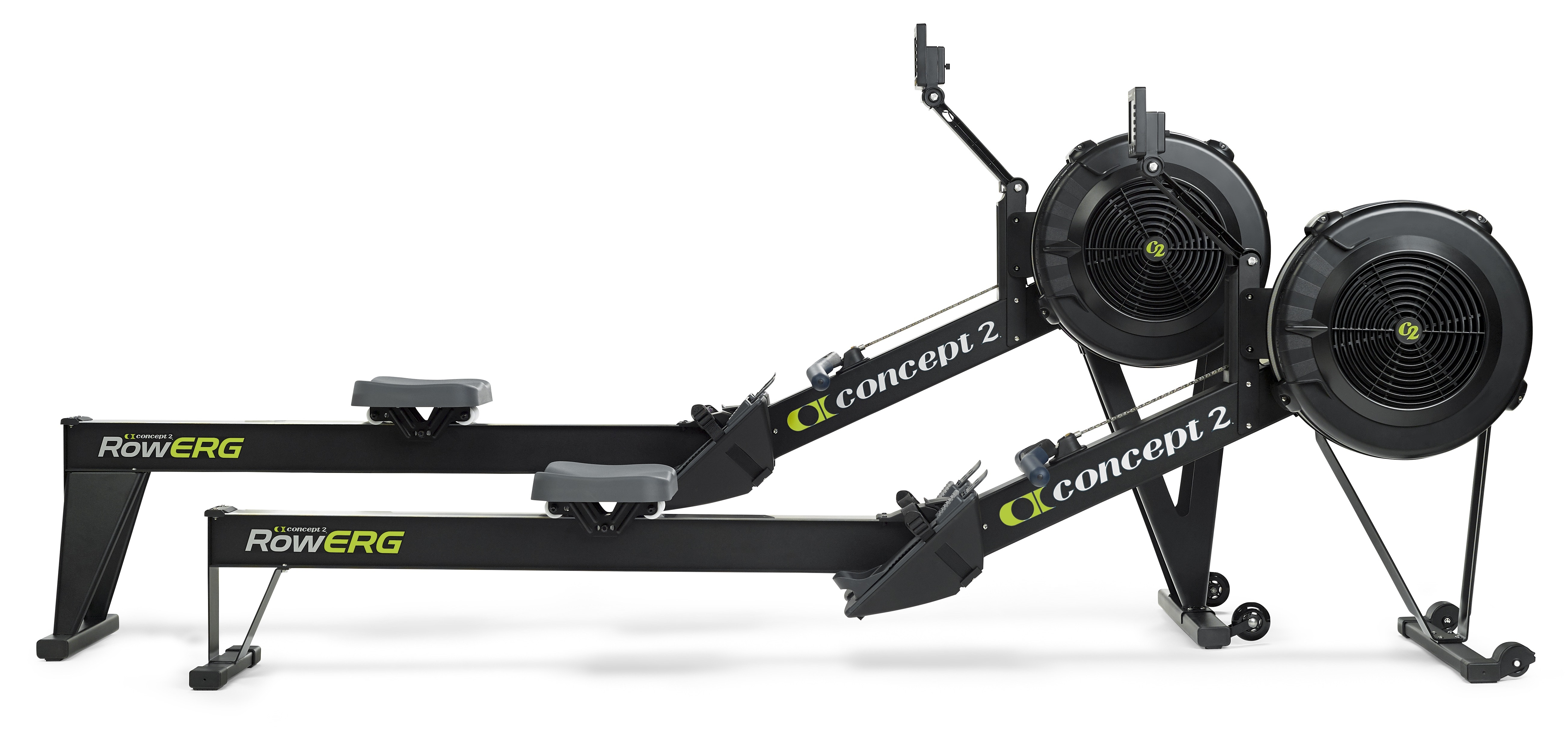 Concept2 RowErgs side-by-side