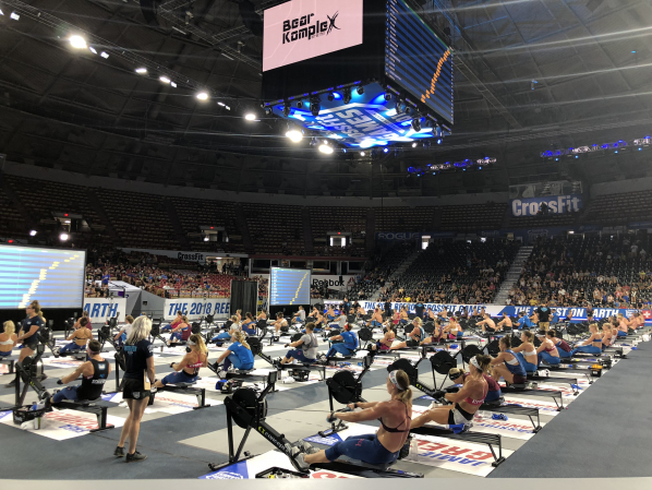 A view of the CrossFit Games Marathon